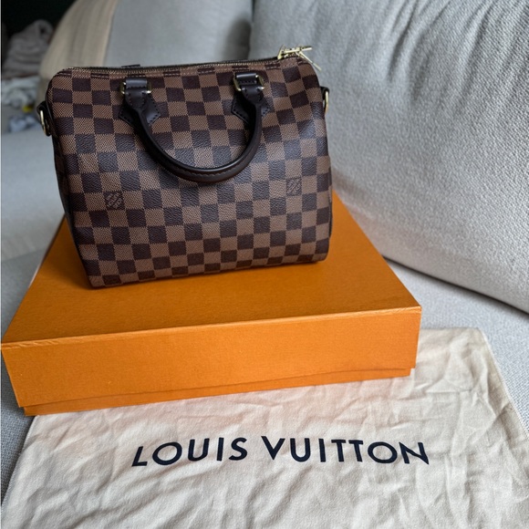 Louis Vuitton Speedy Bandouliere 25 - Damier Ebene - Excellent Condition - Picture 1 of 13